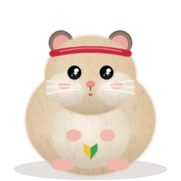 ポム:赤いはちまきのキンクマハムスター